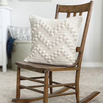 061 The Chevron Bobble Pillow