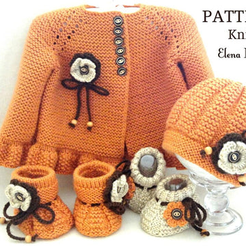 Knitted Baby Outfit