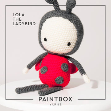 Paintbox Yarns Simply DK Lola the Ladybird 3 Ball Crochet Kit