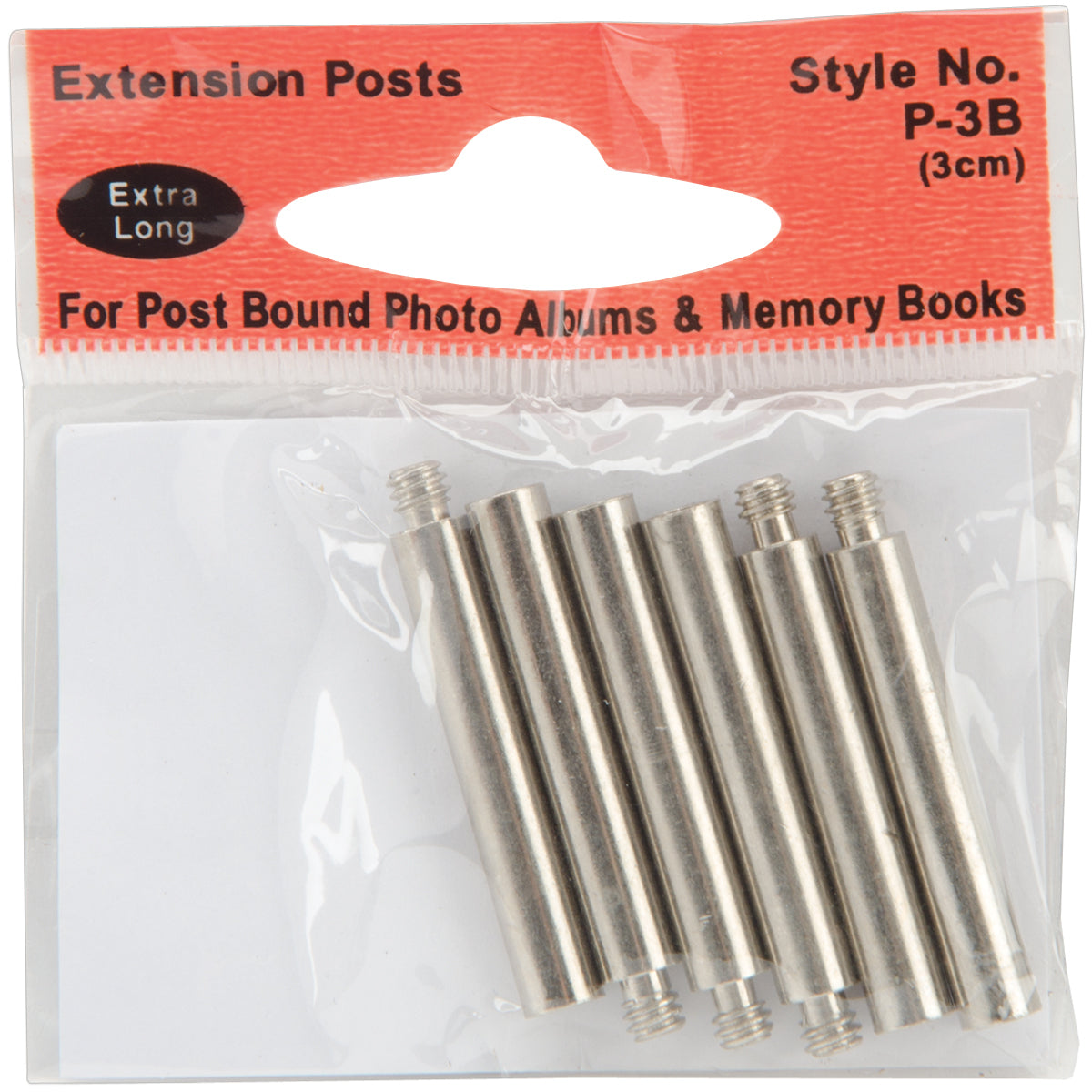 Pioneer Extra Long Extension Posts 3cm 6/Pkg - 206590