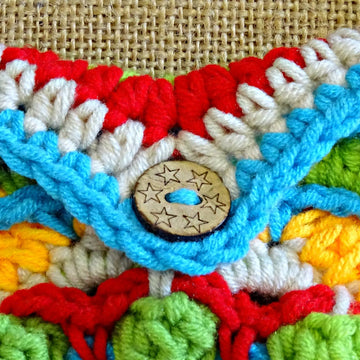 Crochet Mandala Shoulder Bag