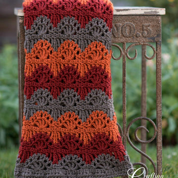Ripple Lace Afghan
