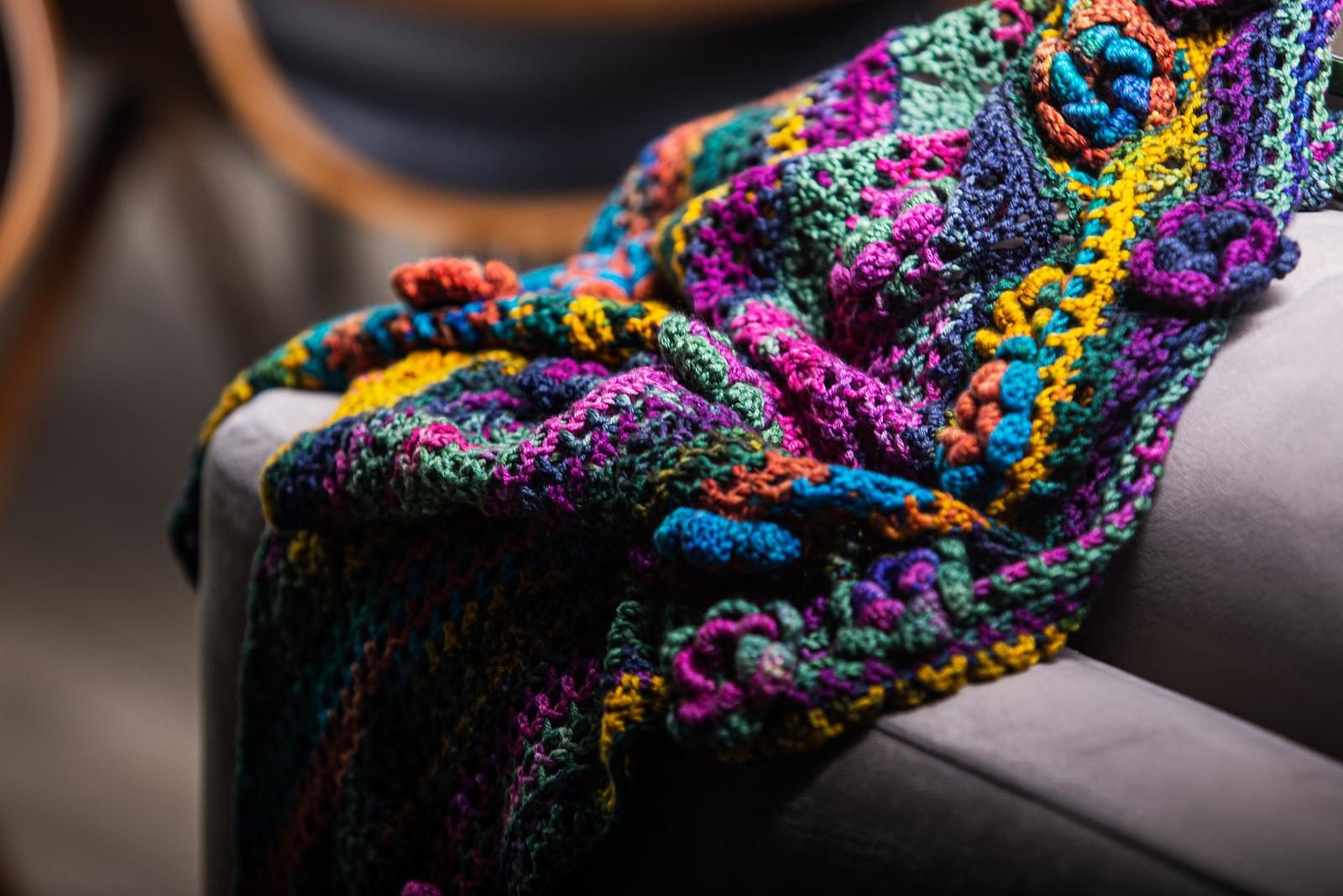 Yarn Garden shawl