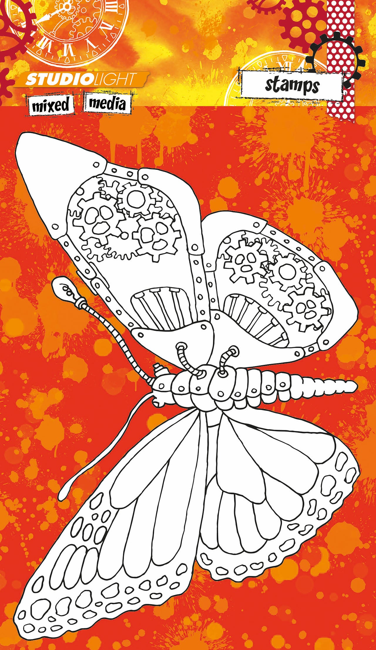 Studio Light Mixed Media A6 Stamps - 420695