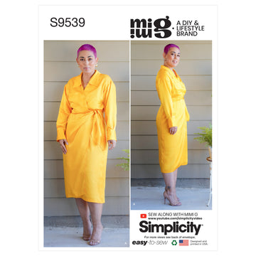 Simplicity Misses' Dress S9539 - Sewing Pattern