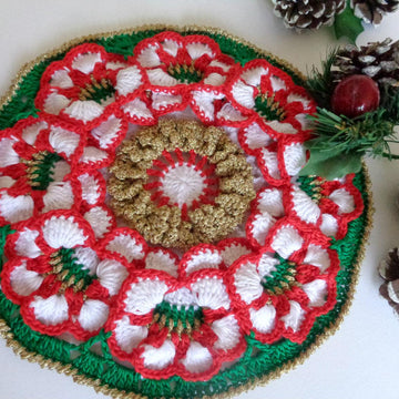 Christmas Garden Pot Holder
