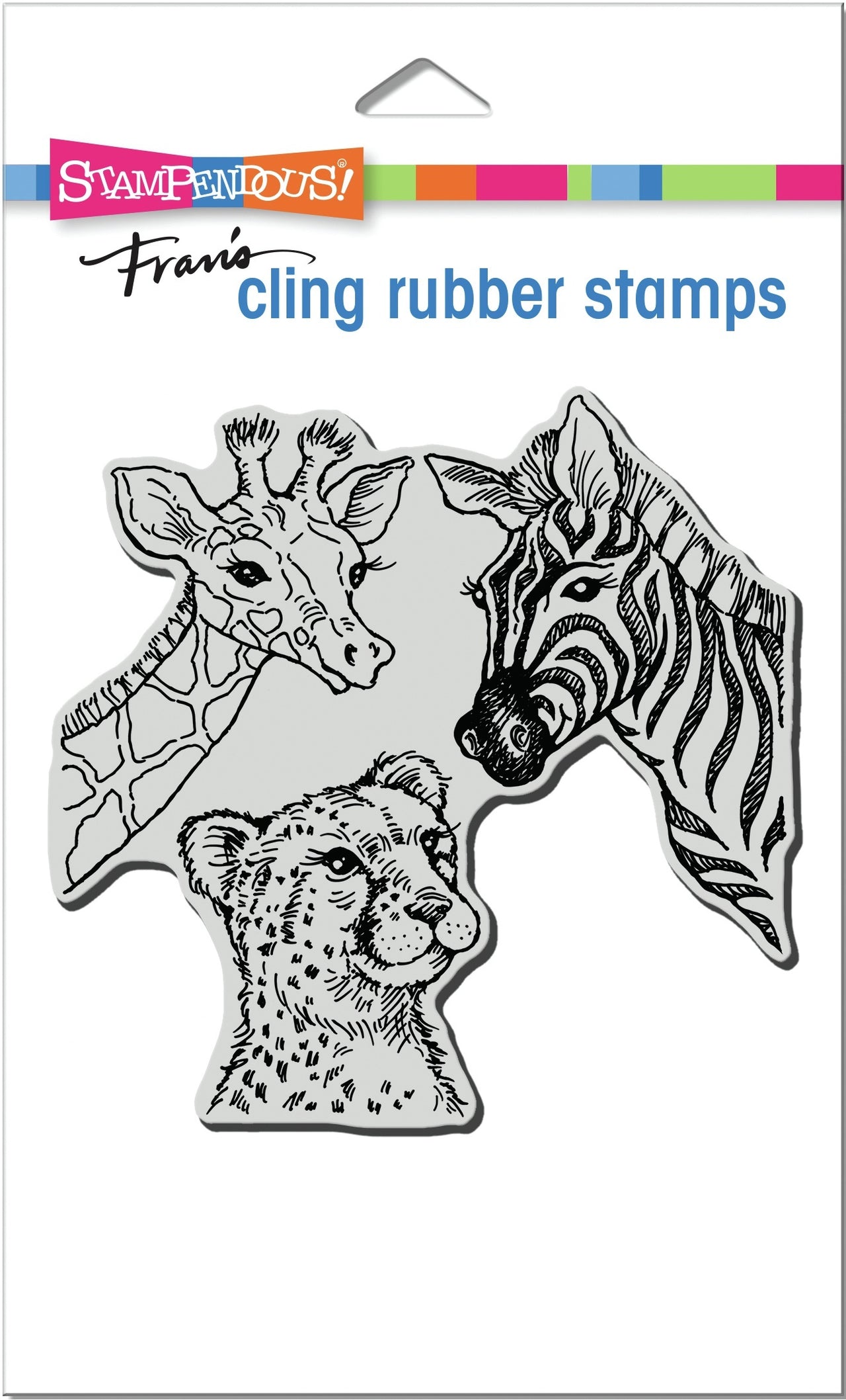 Stampendous Cling Stamp - Safari Sighting