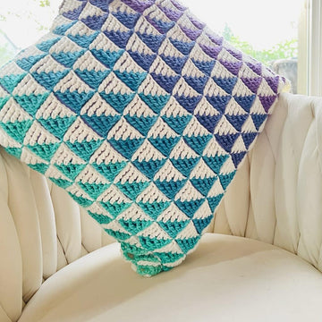 Chromatic Bliss Pillow Cover Pattern