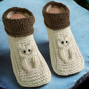 Owl Moccasin Slippers
