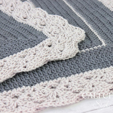 Canterbury Crochet Throw Blanket #605