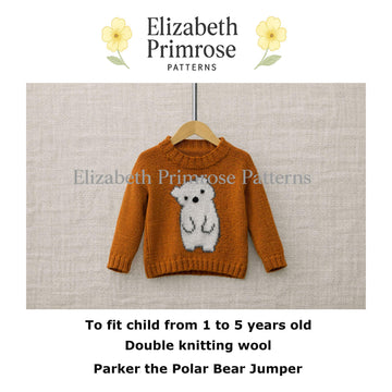 Parker the Polar Bear Jumper P174