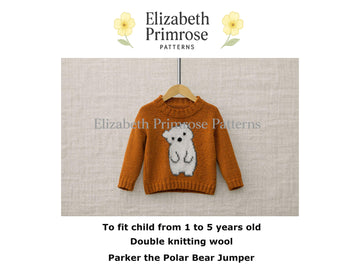 Parker the Polar Bear Jumper P174