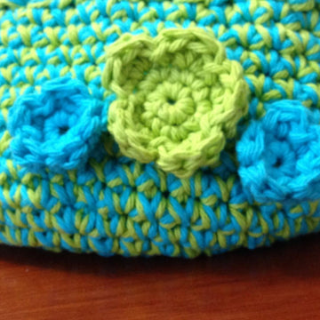 Round Flower Purse