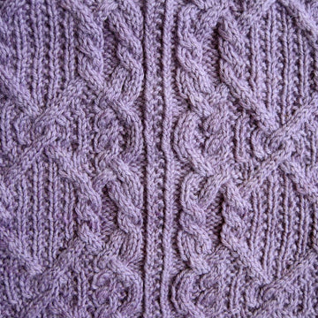 Goose Bay Cabled Stole