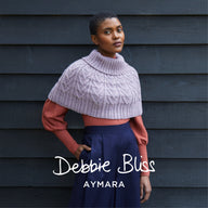 Jac - Shawl Knitting Pattern For Women in Debbie Bliss Aymara by Debbie Bliss