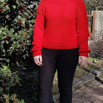 Knit in Red
