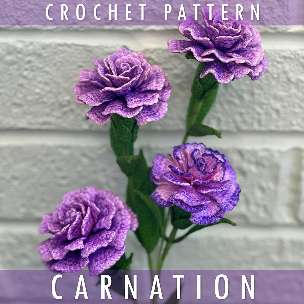 Crochet Carnation Pattern