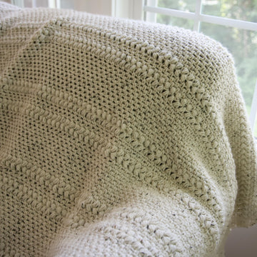 Biased Braids Throw