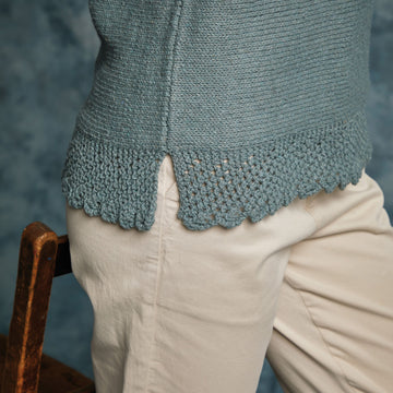 Raddish Top in Rowan Denim Revive - ZB298-00007-UK - Downloadable PDF