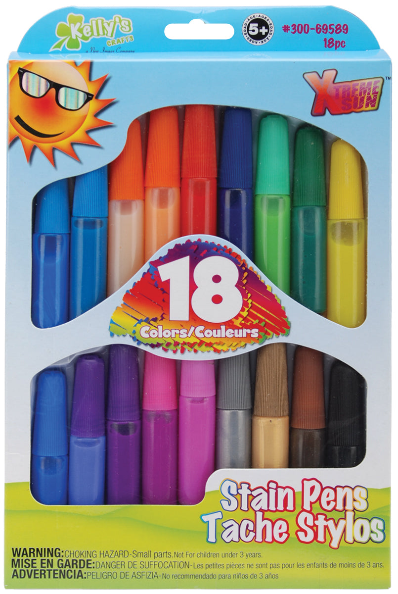 New Image Group Stain Pens 18/Pkg - Bold