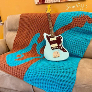 Electric Guitar Blanket