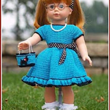 Bobbie Sox & Polka Dots for 18" dolls
