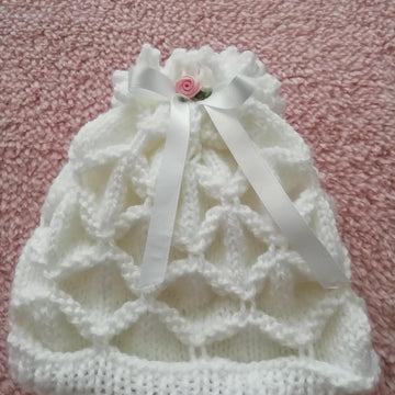 Smocked beanie