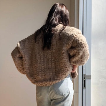 Bulky Cardigan Knitting Pattern