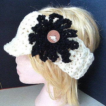Visor Headband | Crochet Pattern 216