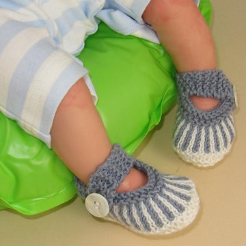 Baby Vertical Stripe Sandals