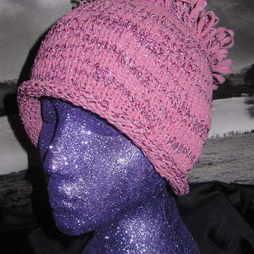 FEELING LOOPY ROLL BRIM BEANIE