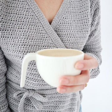 Cherry Blossom Wrap Cardigan