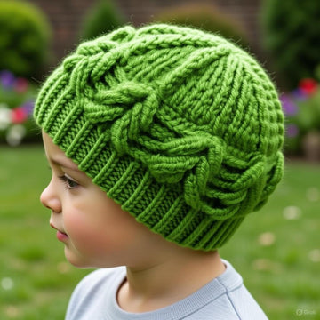 Crochet Braided Hat PDF Pattern + Video Tutorial