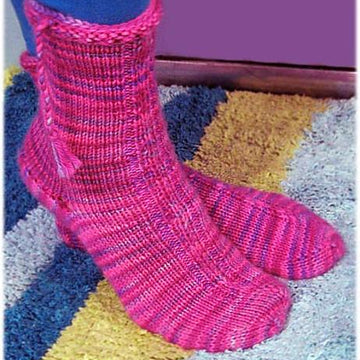 Turkish-Style Toe-Up Socks