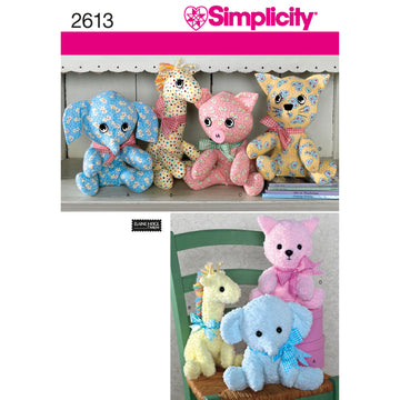 Simplicity Crafts 2613 - Paper Pattern, Size OS ONE SIZE