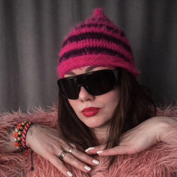 Striped hat