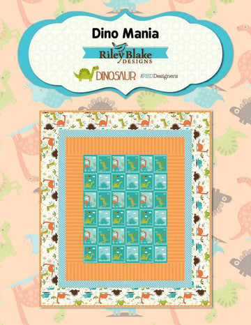 Riley Blake Dino Mania - Downloadable PDF