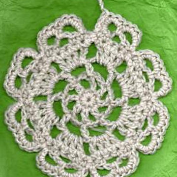 Square Wheel Granny Skull Afgan Square