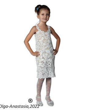 White dress for girls