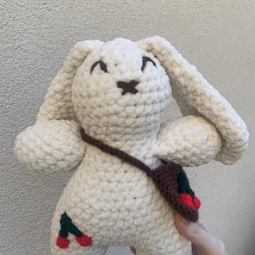 Crochet Cherry Bunny