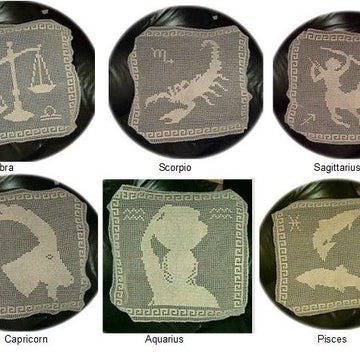 Zodiac signs bedspread