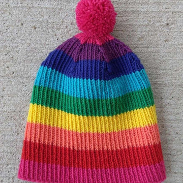 Bright Rainbows Hat