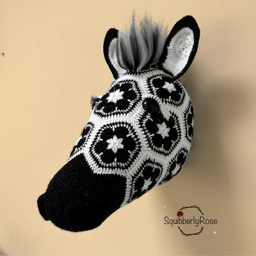 Zebedee The African Flower Zebra Head