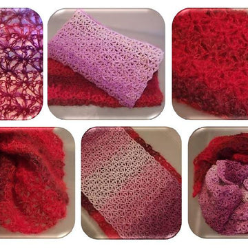 Lacy Gossamer Soft Wrap (set of two)