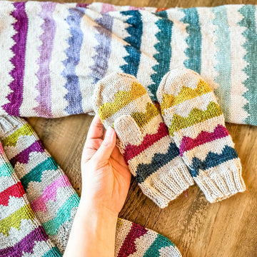 Candy Mountain Mittens
