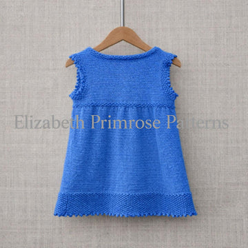 Cornflower Picot Dress P142