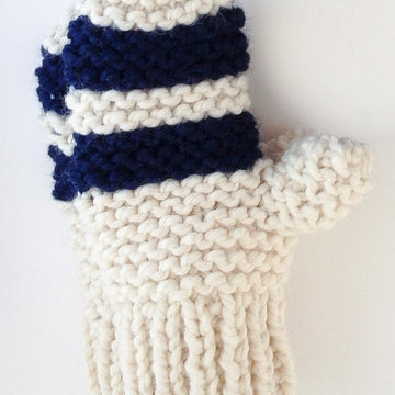 Garter Stitch Chunky Mittens