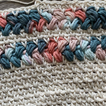 Biased Braids Rainbow Baby Blanket