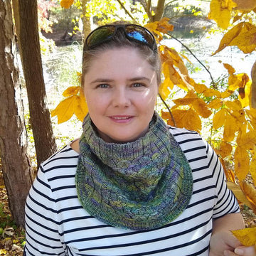 Smocking bandana cowl