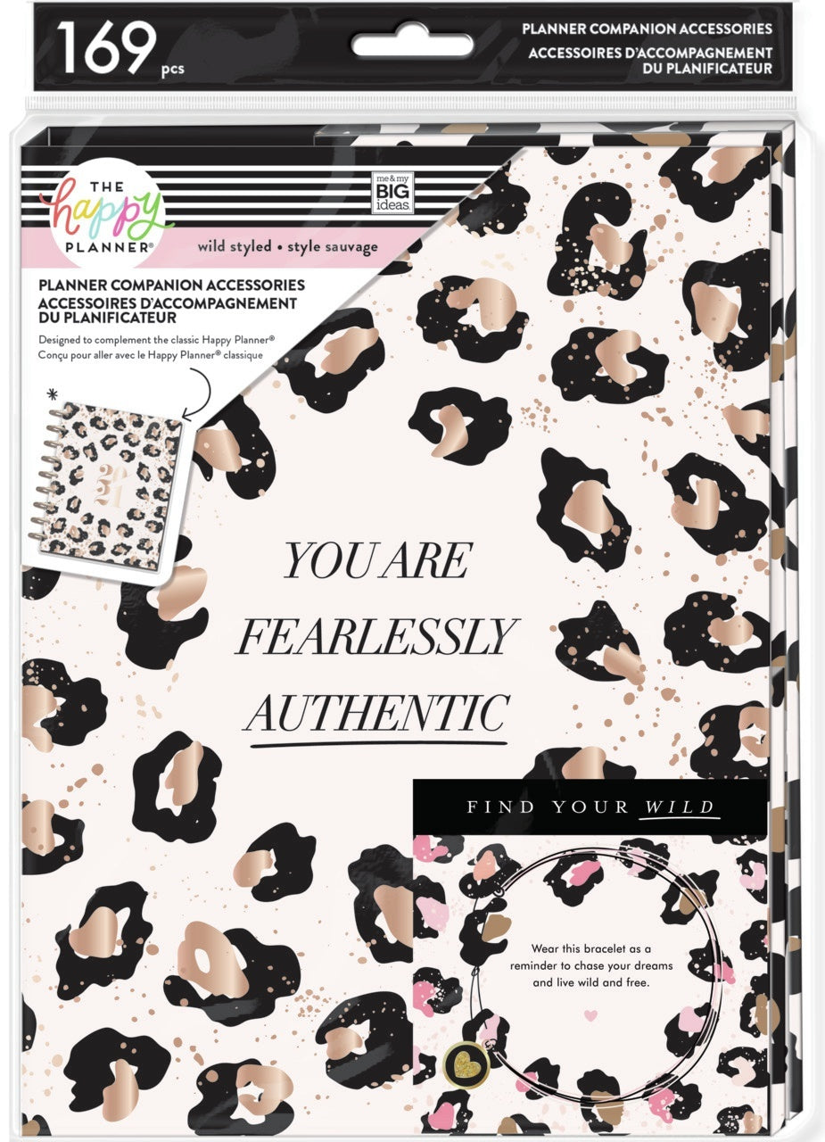 The Happy Planner Classic Planner Companion Accessories - Wild Styled